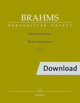 Drei Intermezzi op. 117 Download