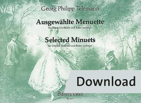 Ausgewählte Menuette TWV34 Download