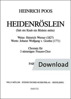 Sah ein Knab ein Röslein stehn Download