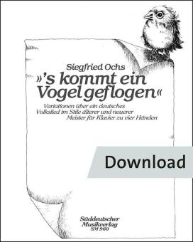 s kommt ein Vogel geflogen 