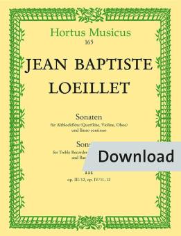 Neun Sonaten Heft 3 Download