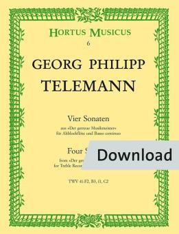 Vier Sonaten Download