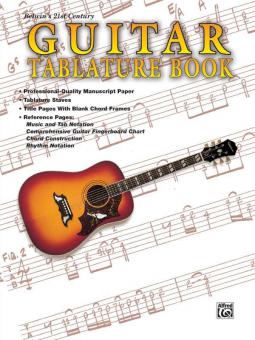 21st Century Guitar Tablature Book 