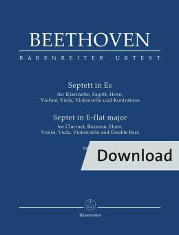 Septett in Es op. 20 Download