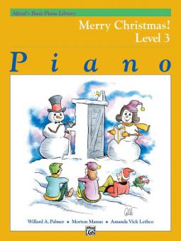 Alfred's Basic Piano Course: Merry Christmas! Book 3 