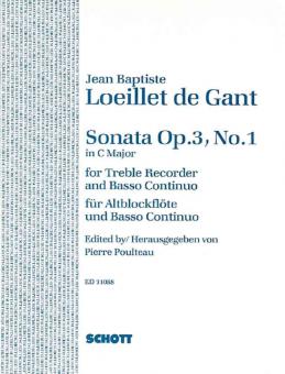 Sonate C-Dur op. 3/1 