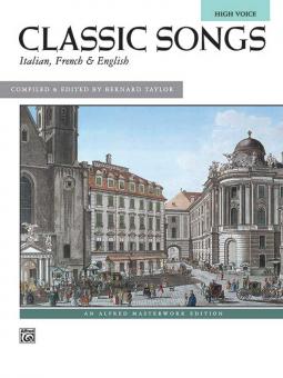 Classic Songs: Italian, French & English 