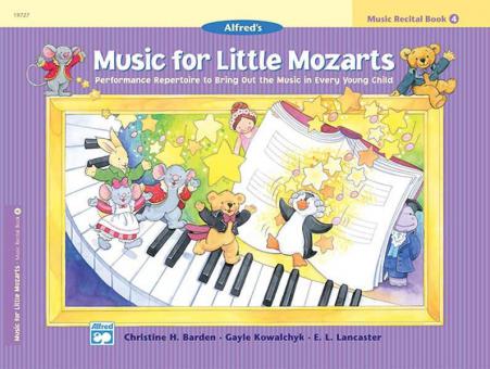 Music for Little Mozarts: Recital Book 4 