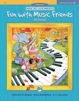 Music for Little Mozarts Coloring Book 3 