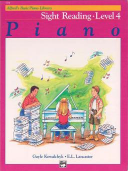 Alfred's Basic Piano Course: Sight Reading Book 4 
