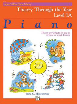 Alfred's Basic Piano Course: Theory Through The Year Book 1A 