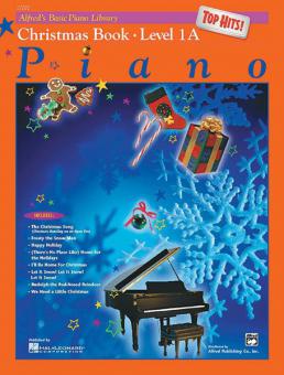 Alfred's Basic Piano Course: Top Hits! Christmas Book 1A 