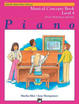 Alfred's Basic Piano Course: Musical Concepts Book 4 