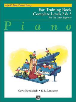 Alfred's Basic Piano Course: Ear Training Book Complete 2 & 3 