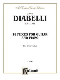 18 Pieces For Guitar And Piano Standard