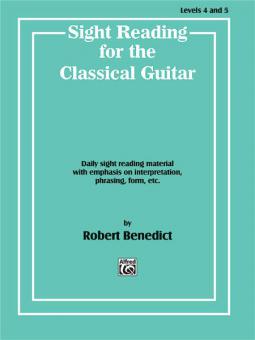 Sight Reading For The Classical Guitar, Level 4-5 