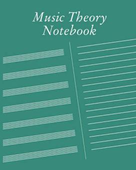 Music Notebook - Green 