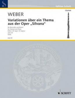 Variationen über ein Thema aus der Oper Silvana Standard