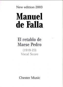 El Retablo de Maese Pedro 