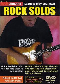 Learn To Play Your Own Rock Guitar Solos 