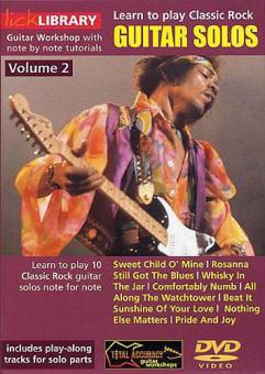 Learn To Play Classic Rock Guitar Solos Vol. 2 