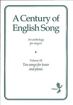 A Century of English Song Vol. 3 