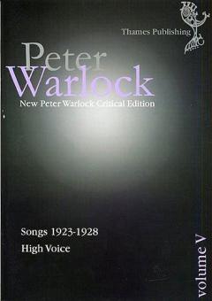 Peter Warlock Critical Edition Vol. 5 