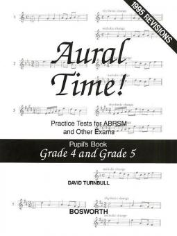 Aural Time! Practice Tests Grades 4 & 5 