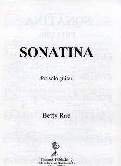 Sonatina For Solo Guitar 