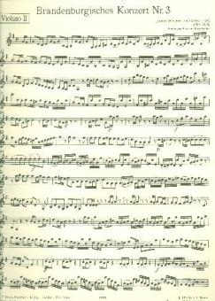 Brandenburgisches Konzert Nr. 3 G-Dur BWV 1048 