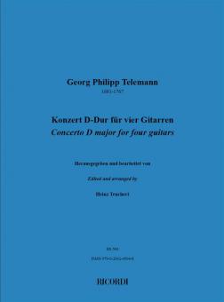 Konzert D-Dur für 4 Gitarren 