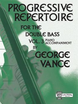 Progressive Repertoire For The Double Bass Vol. 3 