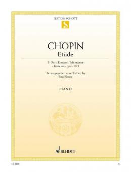 Etüde E-Dur op. 10/3 Standard