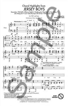 Jersey Boys (Choral Highlights) 