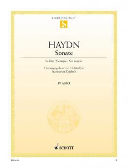 Sonate G-Dur Hob. XVI:27 Standard