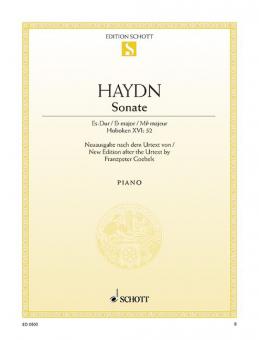 Sonate Es-Dur Hob. XVI:52 Standard