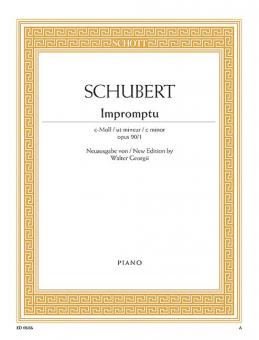 Impromptu Mr. 1 c-Moll op. 90 D 899 Standard