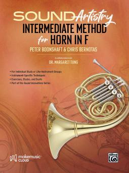 Sound Artistry Intermediate Method for Horn in F 