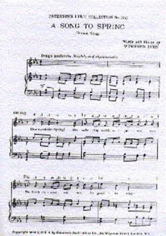 A Song To Spring 