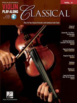 Violin Play-Along Vol. 3: Classical 