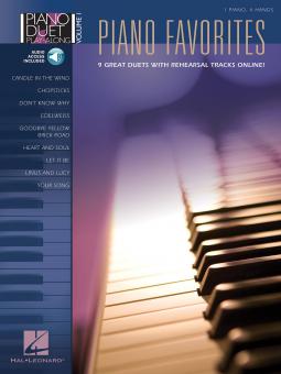 Piano Duet Play-Along Vol. 1: Piano Favorites 