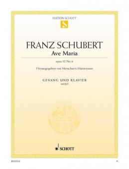 Ave Maria op. 52/6 D 839 Standard