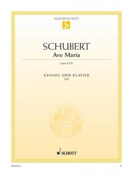 Ave Maria op. 52/6 D 839 Standard