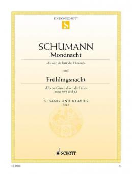 Mondnacht & Frühlingsnacht op. 39/5 & op. 39/12 Standard