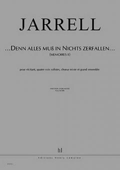 ...denn alles muss in nichts zerfallen... 