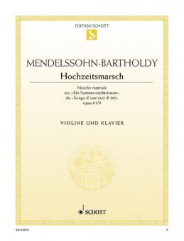 Hochzeitsmarsch op. 61/9 Standard