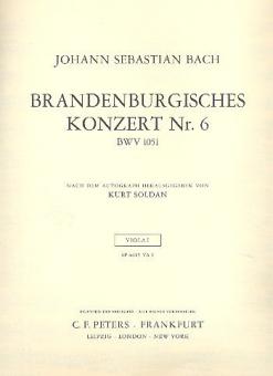 Brandenburgisches Konzert Nr. 6 B-Dur BWV 1051 