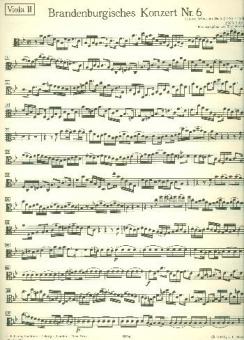 Brandenburgisches Konzert Nr. 6 B-Dur BWV 1051 