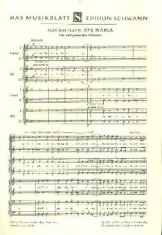 Ave Maria für 8-stimmigen gemischten Chor 