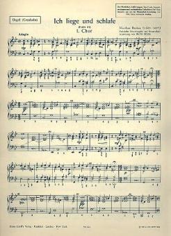 Ich liege und schlafe (Psalm 4, 9) 